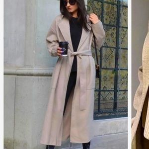 [New] COS Wool Belted Wrap Coat